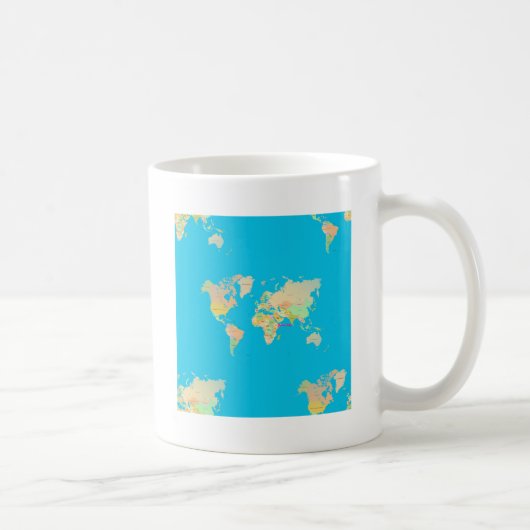 kaart koffiemok (Rechts)