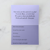 Kaart kondigt tweeling aan (Binnen)