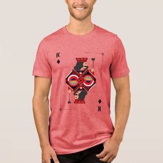 Kaart Koning Tri-Blend Shirt