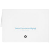 Kaart koningin Anne's Lace Custom Happy Birthday (Achterkant Horizontaal)