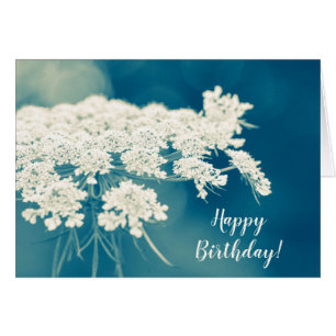 Kaart koningin Anne's Lace Custom Happy Birthday