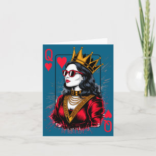 Kaart Koningin Valentijnsharten Natie