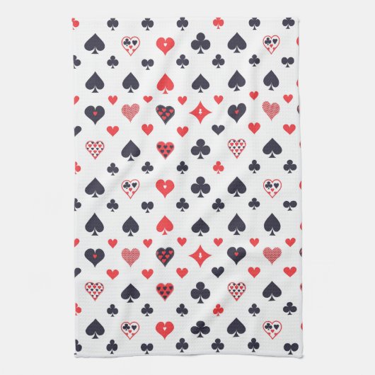 Kaart Kostuums Keukenhanddoek (Verticaal)