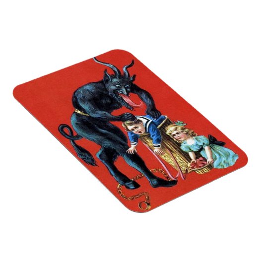  kaart Krampus koelkast magnet Magneet (Rechterzijde)