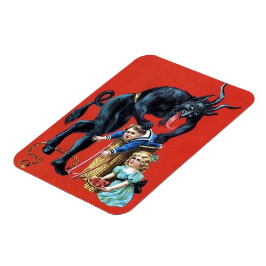  kaart Krampus koelkast magnet Magneet (Linkerzijde)