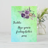 Kaart krijgen (Staand voorkant)