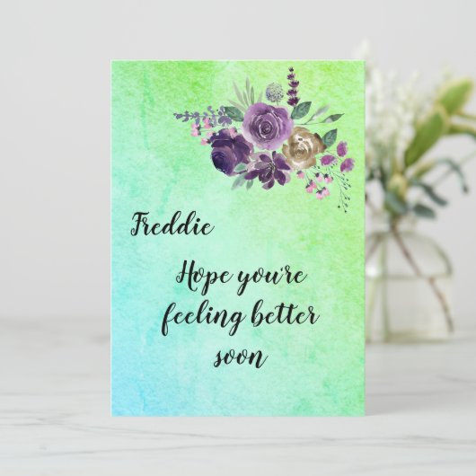 Kaart krijgen (Staand voorkant)