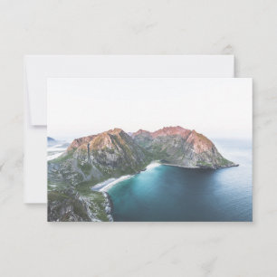Kaart Kvalvika Lofoten