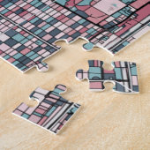 Kaart Kyoto Japan Legpuzzel (Zijkant)