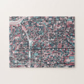 Kaart Kyoto Japan Legpuzzel (Horizontaal)