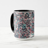 Kaart Kyoto Japan Mok (Voorkant links)