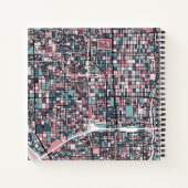 Kaart Kyoto Japan Notitieboek (Achterkant)