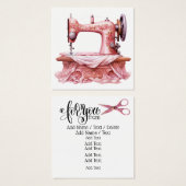 Kaart/Label van bedrijf EN behuizing Vierkante Visitekaartjes (Voorkant /achterkant)