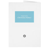 Kaart - Lace Wedding Cake (Achterkant)