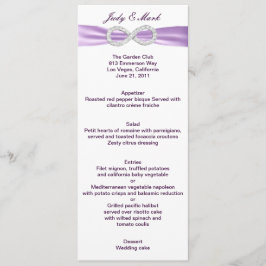 Kaart Lavender Infinity Menu