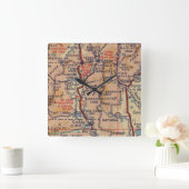  kaart Leadville Vierkante Klok (Huis)