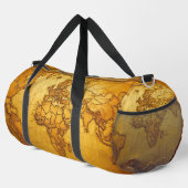  kaart Leather-Look Duffle Bag Plunjezak (Rechterhoek)