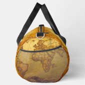  kaart Leather-Look Duffle Bag Plunjezak (Rechts)