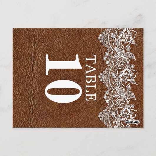 Kaart Leder- en Lace-referentienummer (Achterkant)