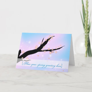 Kaart - Lente in de lucht