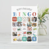 Kaart Liefde Bugs Party Bingo Game (versie 2) (Staand voorkant)
