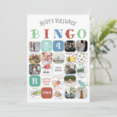 Kaart Liefde Bugs Party Bingo Game (versie 3) (Staand voorkant)