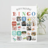 Kaart Liefde Bugs Party Bingo Game (versie 4) (Staand voorkant)