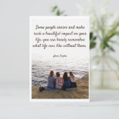 Kaart - liefde en vriendschap (Staand voorkant)