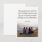 Kaart - liefde en vriendschap (Voorkant / Achterkant)