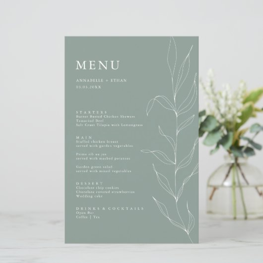 Kaart Lijntekenbladvulling (Staand voorkant)