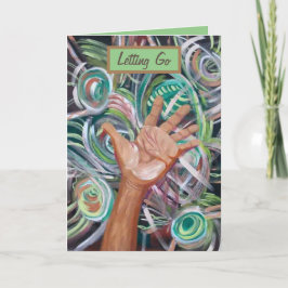 Kaart "Loslaten" voor herstel