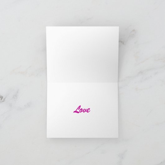 kaart 'Love' Note (Binnen)