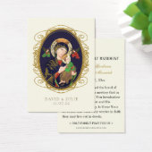 Kaart Maagd Mary katholieke bruiloft (Bureau)