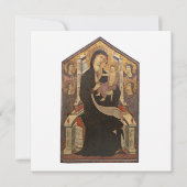 KAART : MADONNA & CHILD / VIER HOEK : 1320 (Voorkant)