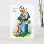  Kaart - Mama Hen en vrienden (Voorkant)