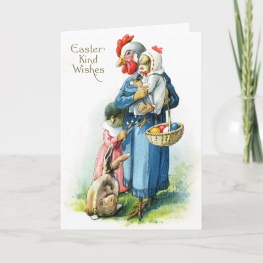  Kaart - Mama Hen en vrienden (Voorkant)