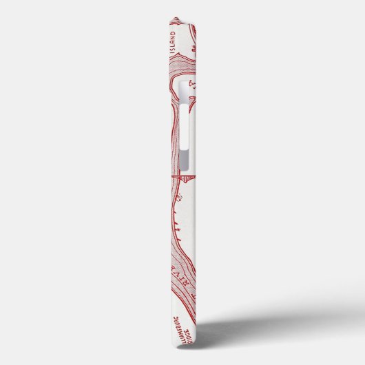 KAART: MANHATTAN, c1935 Case-Mate iPhone Case (Achterkant / Links)