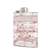 KAART: MANHATTAN, c1935 Heupfles (Links)