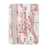 KAART: MANHATTAN, c1935 Magneet (Verticaal)