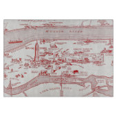 KAART: MANHATTAN, c1935 Snijplank (Voorkant)