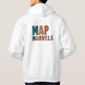 Kaart Marvels Hoodie (Achterkant)