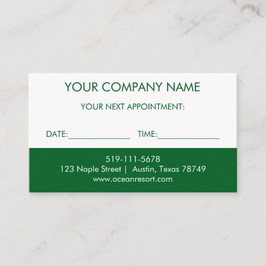 Kaart Massageherinnering (Voorkant)