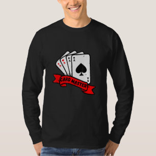 Kaart master-speelkaarten poker Rummy Blackjack Pl T-shirt