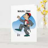 Kaart: Mazal Tov Kaart (Gele Bloem)