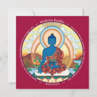 KAART Medicine Buddha - met enveloppe