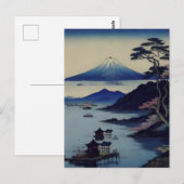 Kaart - Meer, Den en Berg - Japan (Voorkant / Achterkant)