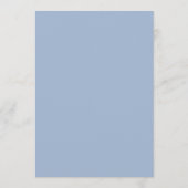Kaart Menu Ivory Rozen (Achterkant)