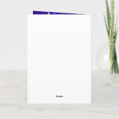 Kaart Merry Xmas kerstballen (Achterkant)