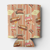  kaart met aardbeiendessert blikjeskoeler (Achterkant)