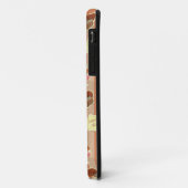 kaart met aardbeiendessert Case-Mate iPhone case (Achterkant/links)